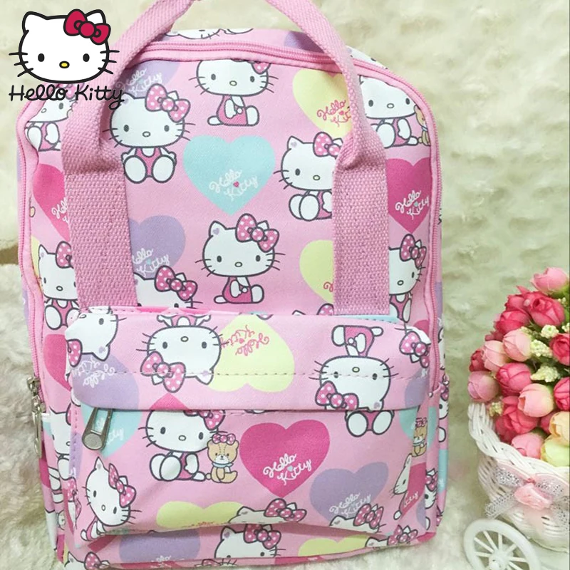 Сумка с героями мультфильмов Hello Kitty модная Женская водонепроницаемая сумка на