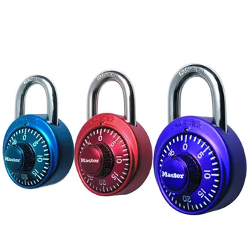 

Security Padlock Gym School Health Club Combination Password Lock Master Disc Lock for Locking Doors Windows Bags Trunk