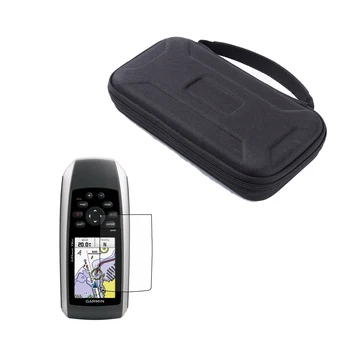 

Hard Portable Carrying Protect Pouch Case Bag + Screen Protector Shield Film for Handheld GPS Garmin 78 78sc 78s Accessories