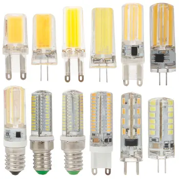 

G4 G9 E14 LED Lamp 3W 5W 7W Mini LED Bulb 220V DC 12V Dimmable Spotlight Chandelier High Quality Lighting Replace Halogen Lamps