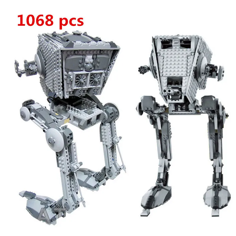 Lepin Star Bricks Wars 05051 05052 Force Awaken The AT-AT Transportation Armored Robot 75054 Building Blocks Toys 