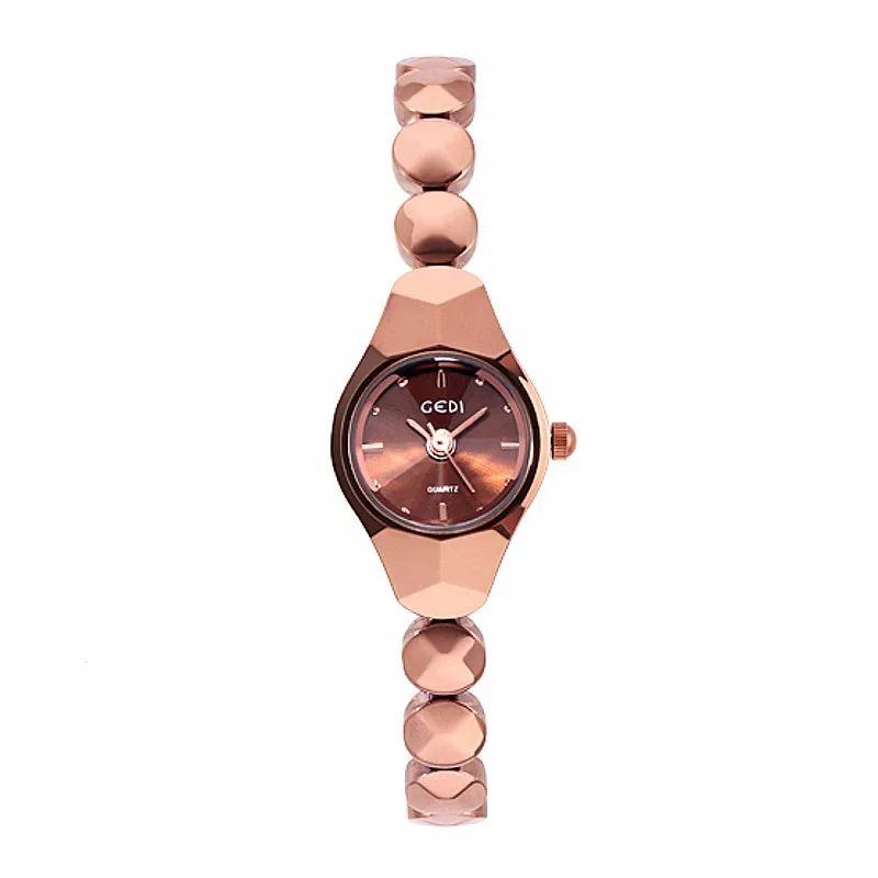 Новые роскошные тонкие элегантные женские часы женские повседневные нарядные часы новые женские наручные часы с маленьким циферблатом женские часы montre femme reloj mujer - Цвет: Кофе