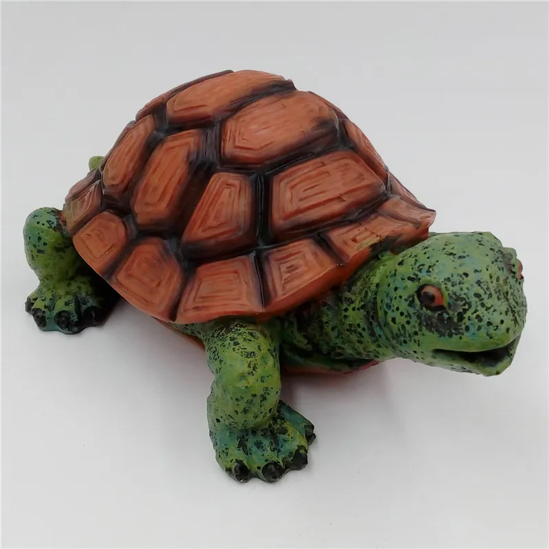 Size L 15cm Aquarium Turtle Tortoise Fish Tank Decoration Turtle Supply