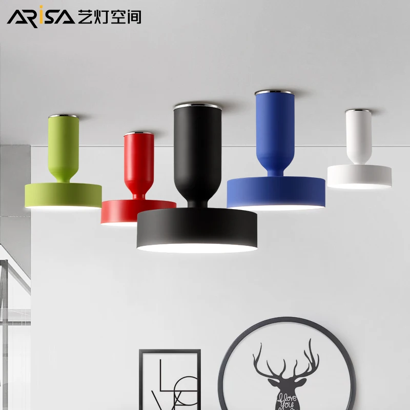

Modern LED Aluminum Ceiling lighting novelty bedroom Ceiling lights Nordic children 's Fixtures living room ceiling lamps
