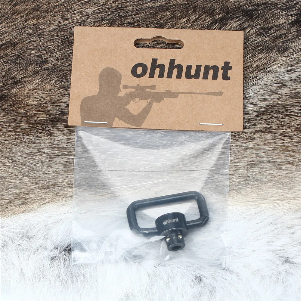 ohhunt 1-14 Square Push Button Quick Detach Release Heavy Duty Sling Swivel Mount Hunting Gun Accessories Free Shipping (6)
