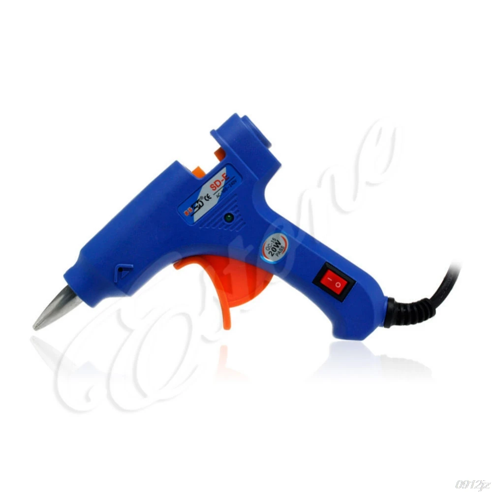 

20W 100V-240V Electric Hot Melt Glue Gun Electric Industrial Mini Guns Heat Temperature Power Tool