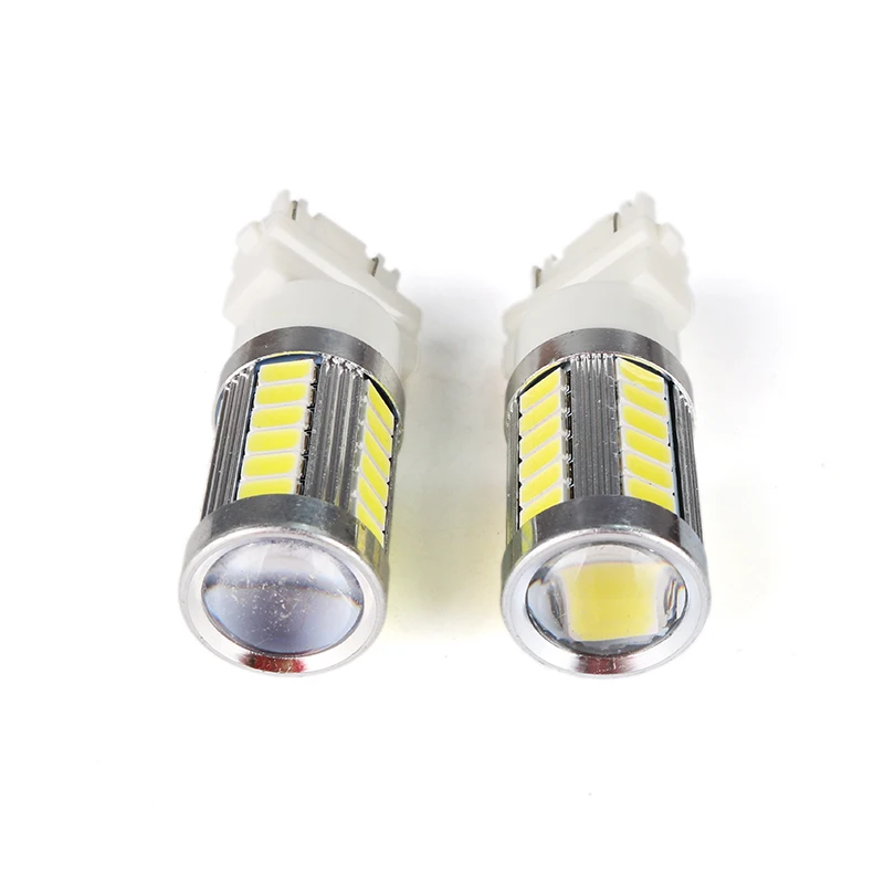 Xenplus 2 шт. T25 3156 P27W 3157 P27/5 Вт светодиодные автомобильные сигнальные огни 33 SMD для Jeep