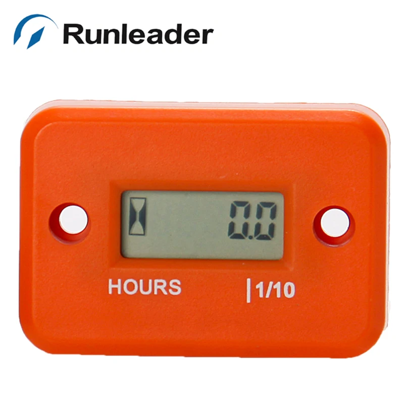 

2PCS Hour Meter For gas engine Marine ATV chainsaw chipper PIT BIKE bed edger Motorcycle outboard