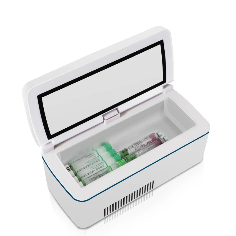 Transport Travel Small Fridge Portable Insulin Vaccine Blood Interferon Cooler Case Drug Reefer DC12V AC100-240V Dison Cooler