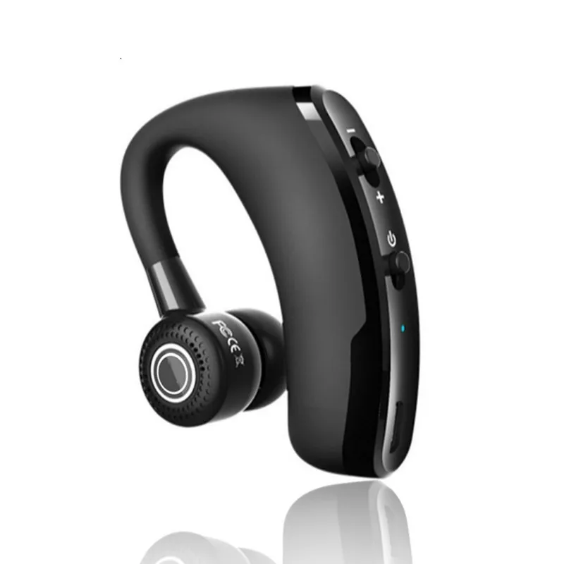 

V9 Handsfree Business Bluetooth Earphones with Mic Voice Control Wireless Bluetooth Headset ror Drive Noise Cancelling