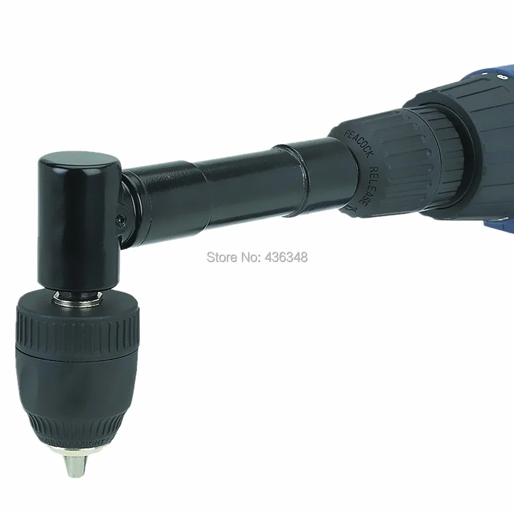 90Degree Right Angle Driver Hex Shank Keyless Chuck