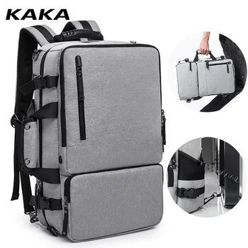 

KAKA unisex men Anti Theft backpack travel pack sports bag pack Outdoor Mountaineering Hiking Climbing Camping backpack for male