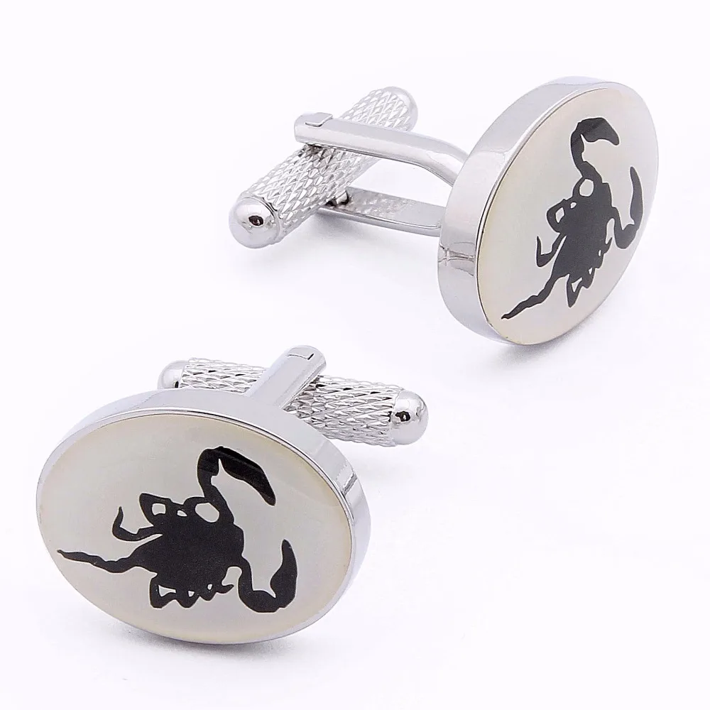

Animal Cufflinks Men's Accessories Cool Cuff Links Top Quality Cuff with Box