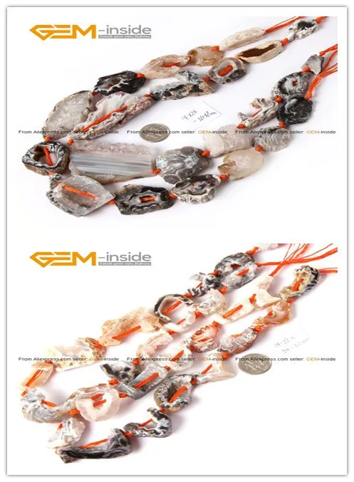 Botswana Agate Beads Crude Freeform Beads Fashion ...