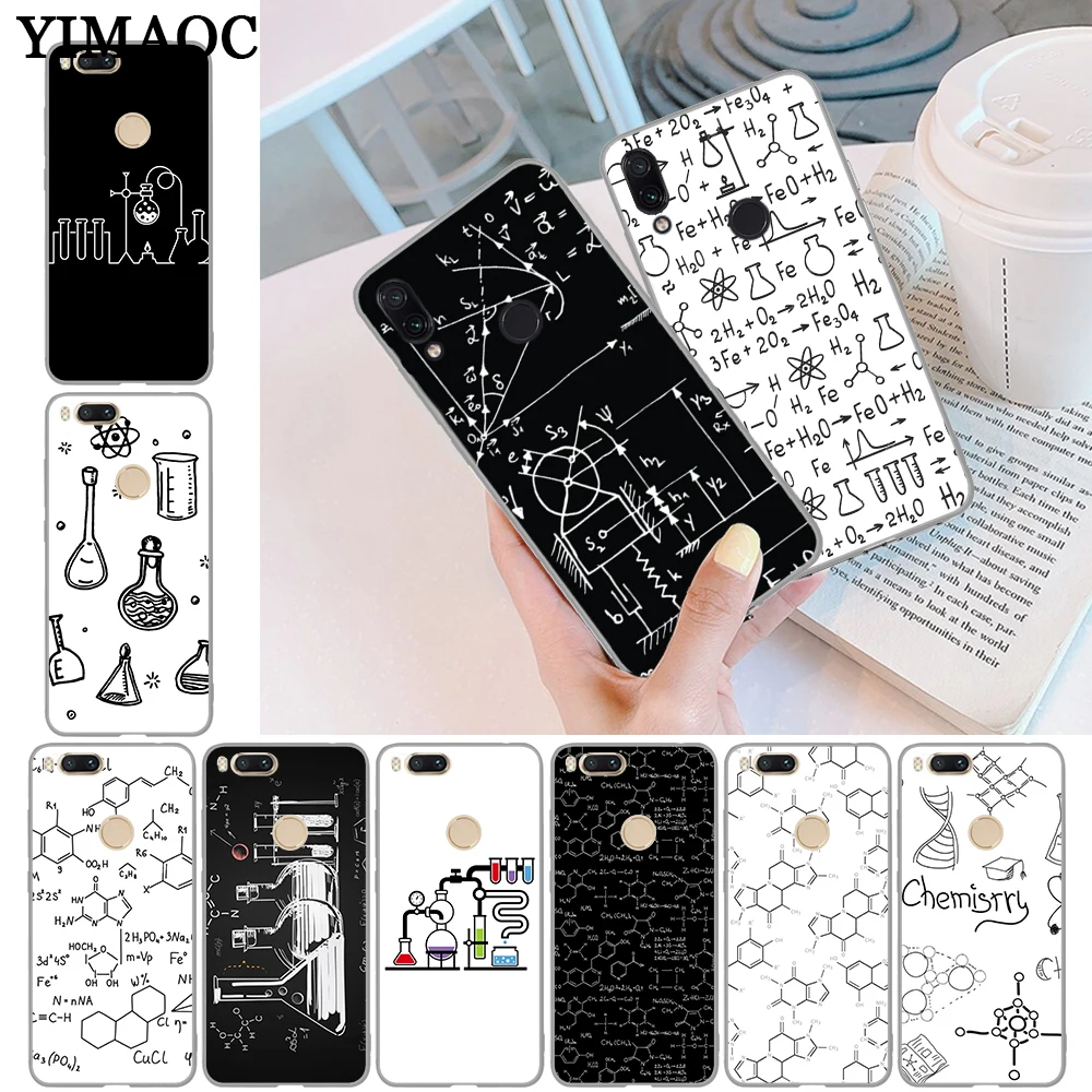 

YIMAOC Chemistry drawing Soft Silicone Case for Xiaomi Redmi Note 4 4A 4X 5 Plus 5A Prime 6 Pro 6A S2 7