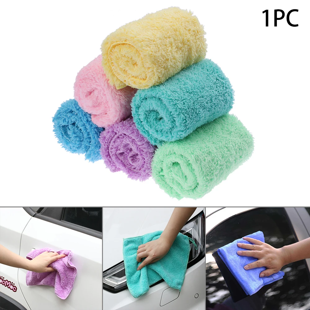 

Microfiber Wiping Rags Dish Cloth Household Home Kitchen Cleaning Towels Auto Care Car Detailing Cleaning 25cmx30cm