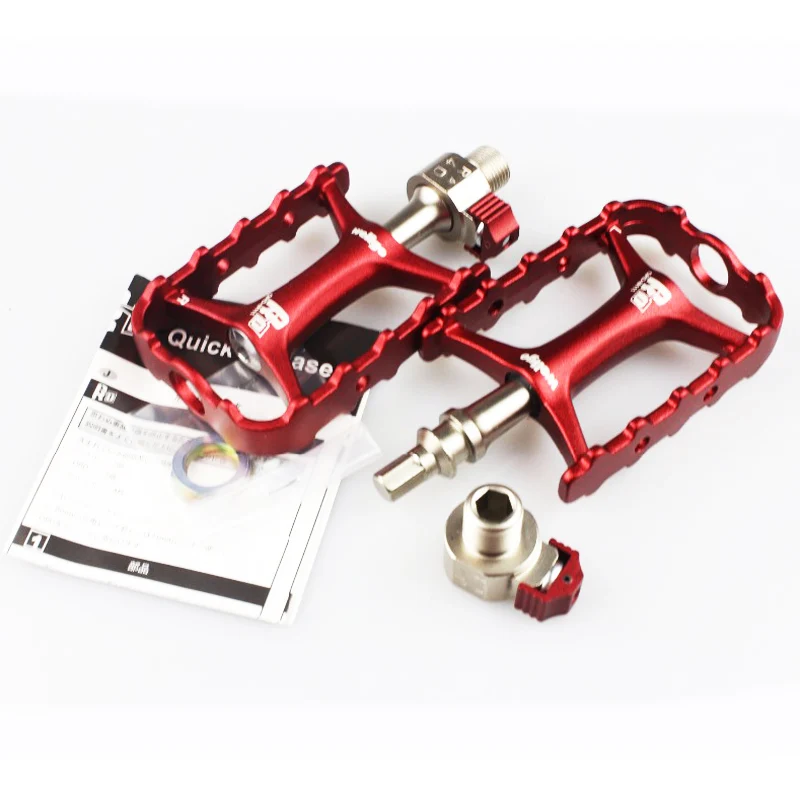 

Hot sell Wellgo pedal QRDII-M111 folding bicycle parts Borita exclusive agency Sealed Bearing pedal