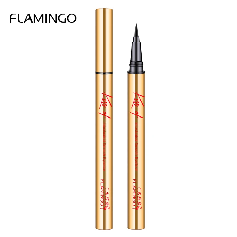 Flamingo Eyeliner Liquid Black Eyeliner 1ml Ultimate Long-lasting Waterproof Easy To Wear Professional Smudge-Proof Makeup12130