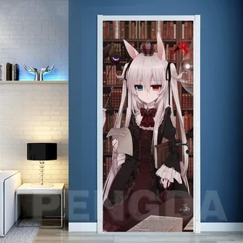 

Decals Mural 3D Step Door Sticker Secondary Element Anime DIY Selfadhesive Waterproof Paper Poster Print Art Picture Home Decor