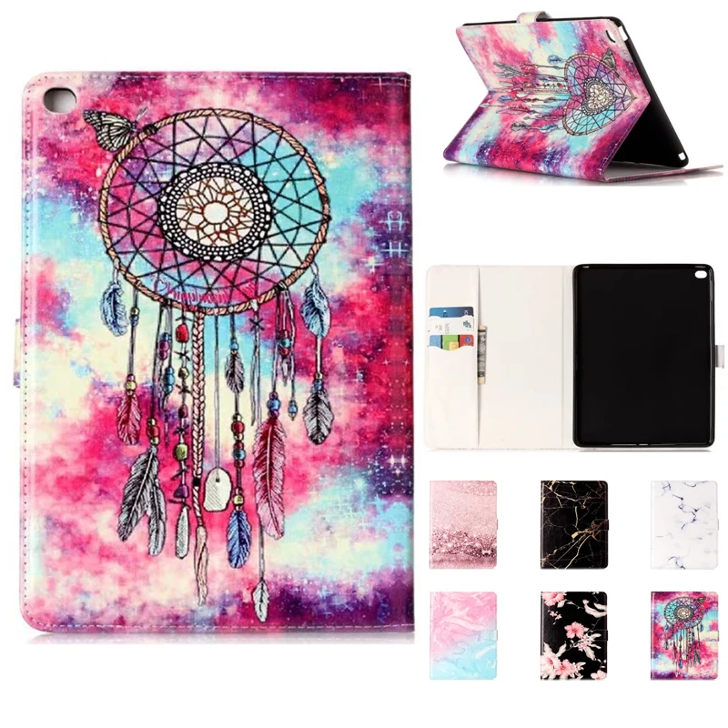 New 2017 Luxury Designer Case For Apple ipad 6 air 2 Case Girl PU