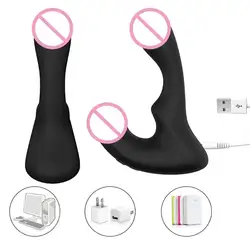 9 скоростей Вибрационный массажер простаты G-Spot вибратор анальный секс-игрушка для мужчин женщин пары
