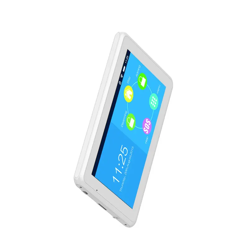 KERUI K7 WI FI GSM умная домашняя охранная сигнализация Системы 7 дюймов TFT Цвет Дисплей с