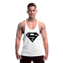 Men Printed Cotton Sleeveless Tops & Tees Muscle Bodybuilding Tank Tops Men Workout Sleeveless Shirts Men Vest Undershirt