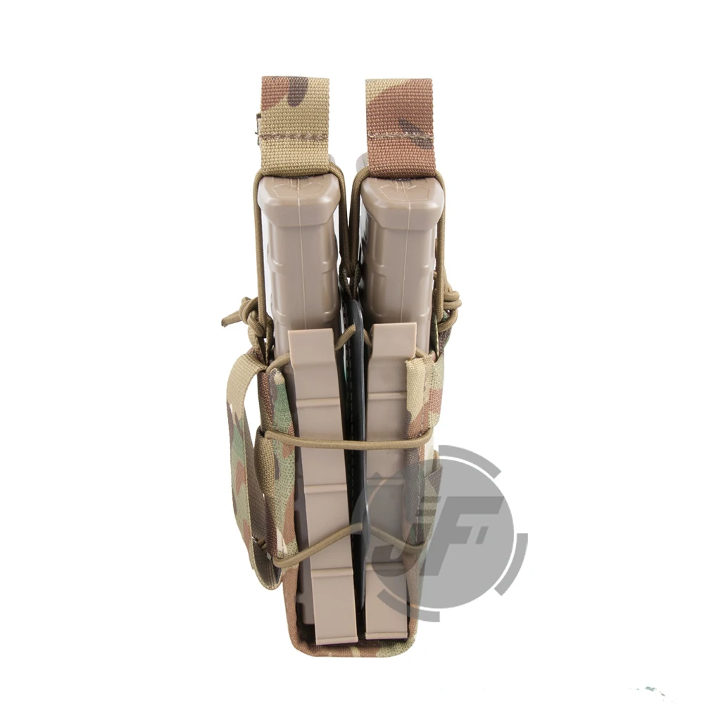 Emerson двойная винтовка модульная 5,56 M4 M16 AR15 SR52 P-MAGS M1A1 G3 подсумок Emersongear MOLLE большой емкости Mag Перевозчик