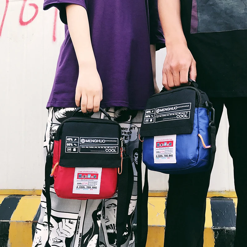 Menghuo 2018 New Crossbody Bag Multifunctional Men Bag Retro Women Handbags Nylon Shoulder Bags Messenger Bags Waist Packs Bags (17)
