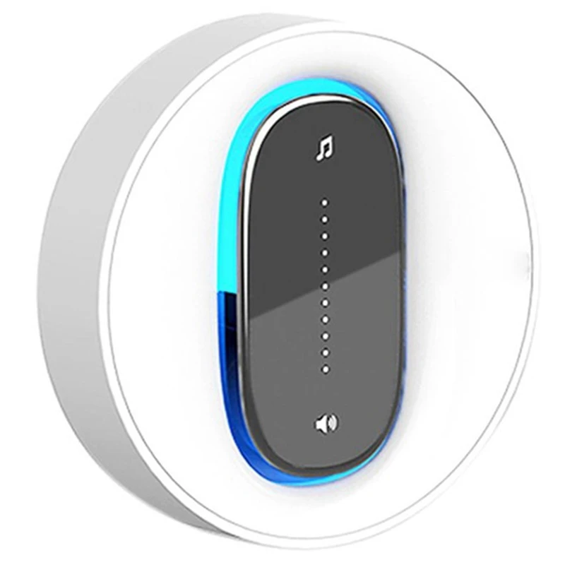 

Self-Powered Waterproof Wireless Doorbell Remote Control Home Doorbell(Eu Plug)