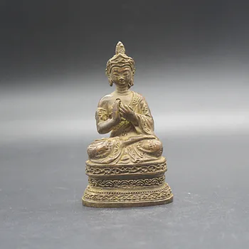 

Beautiful Old Tibet Tibetan Bronze Buddhism Buddha statue Exorcism peace wealth