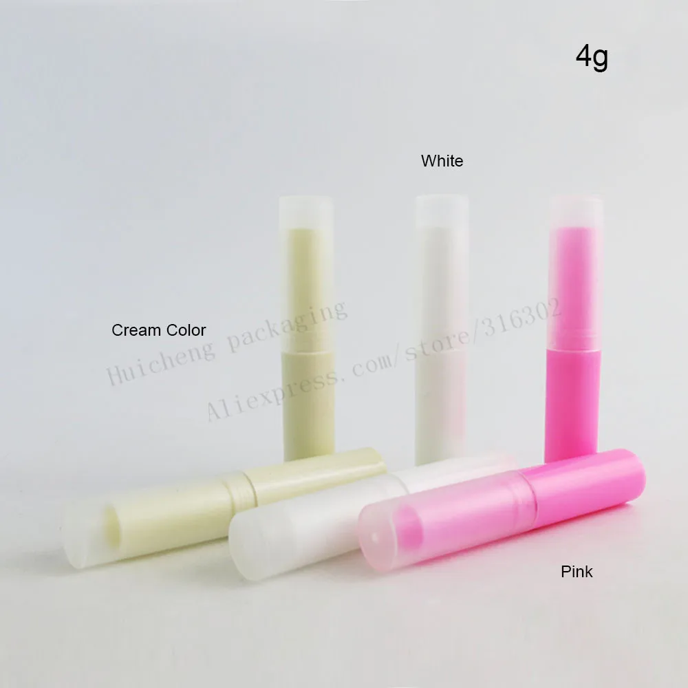 100 x 4ml DIY Mini Empty Lipstick Bottle Lip Gloss Tube Lip Balm Tube