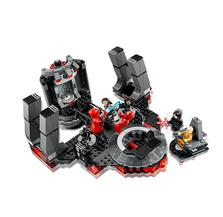 

05148 Star Wars Series Snoke's Throne Room Building Block 551pcs Bricks Compatible With Bela Star Wars 75216