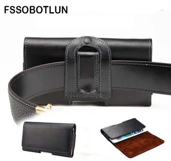 

FSSOBOTLUN,For VKworld T1 Plus Kratos/Stone V3s/ T6/ T5 SE/ T5/ VK700 pro Holsters Cover Leather Case Clip Belt Pouch Pocket Bag