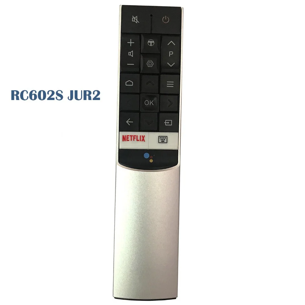 

New Original RC602S JUR2 for TCL Android TV Remote control for 75C2US U55X9006 55X4US U65S9906 85X6US Fernbeidnung