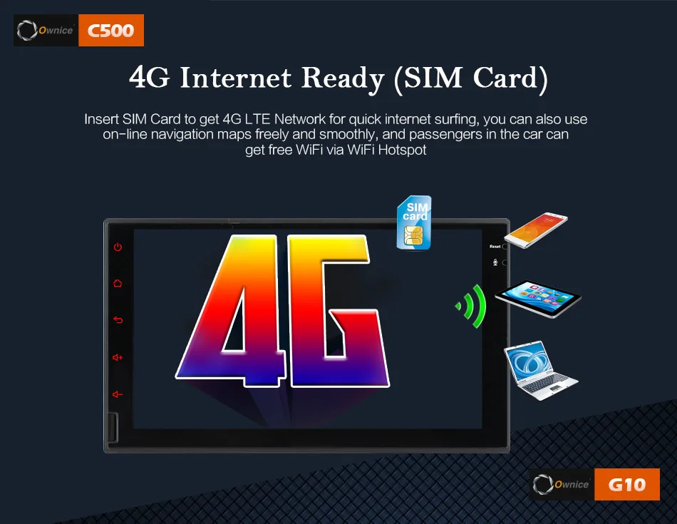 Discount Ownice C500 G10 Octa 8 Core Android Head Unit Support 4G LTE SIM Network Car GPS 2 din Universal car Radio dvd Multimedia player 12
