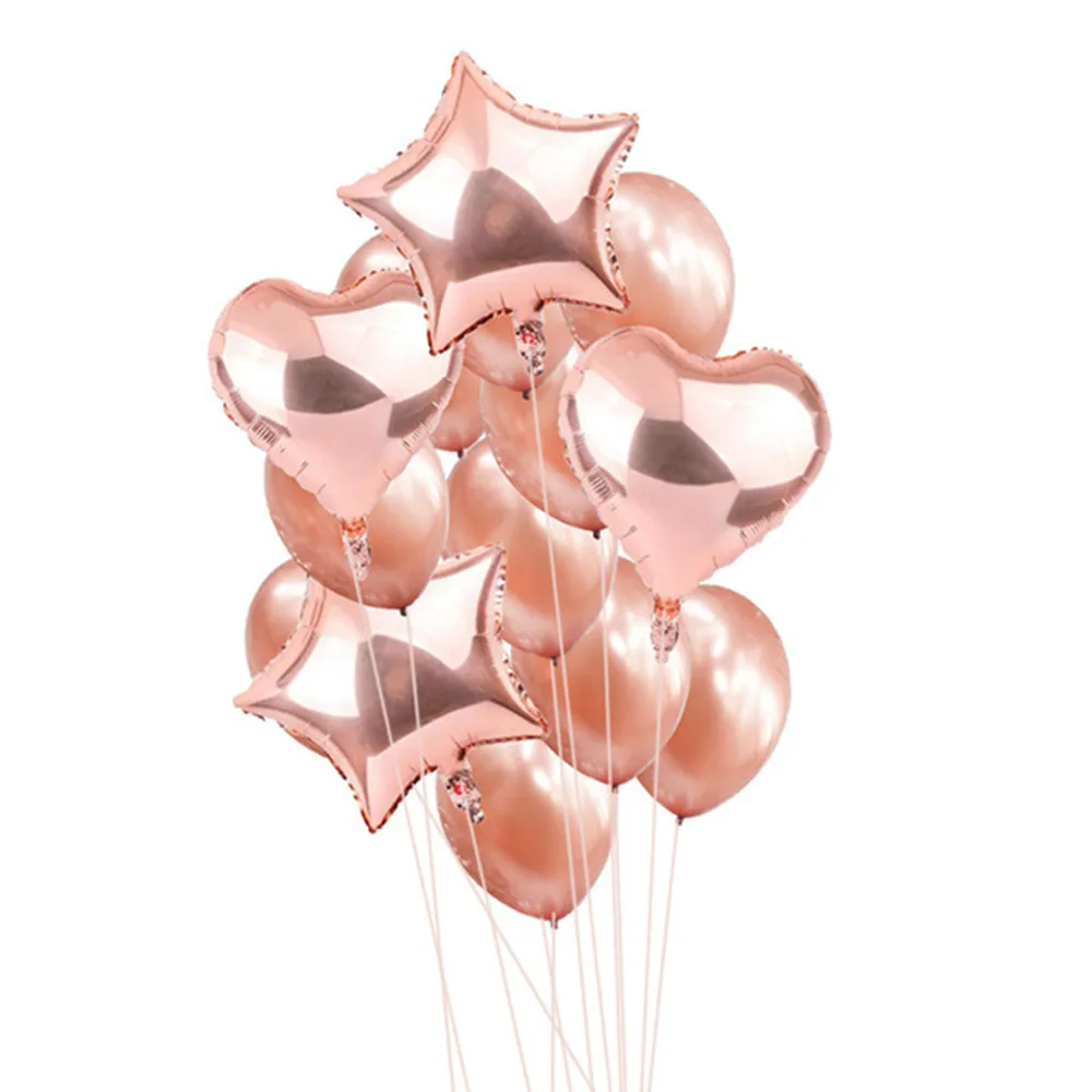 14 шт. 12 дюймов мульти латексные воздушные шары с днем рождения Гелиевый шар для свадебных украшений фестиваль балон вечерние вечеринок - Цвет: Champagne