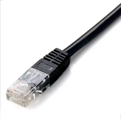 Кабель RJ45 оборудованный U-UTP CAT 5E черный 10 м |