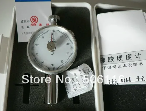 

Rubber Plastic Hardness Tester Shore Durometer Type A Dual Pointer