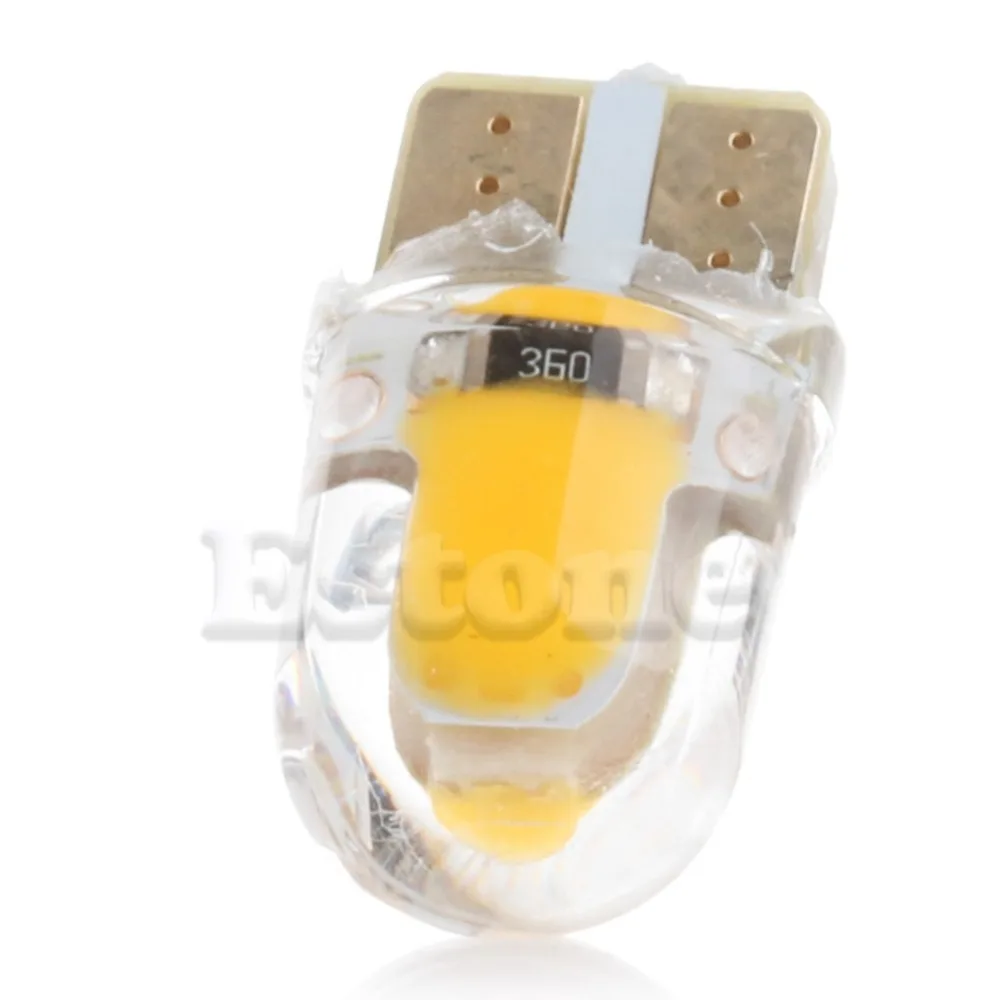 1 шт. T10 194 168 W5W 8 SMD СВЕТОДИОДНЫЙ Canbus яркая кварцевая лицензии светильник лампа теплого белого света-Y103