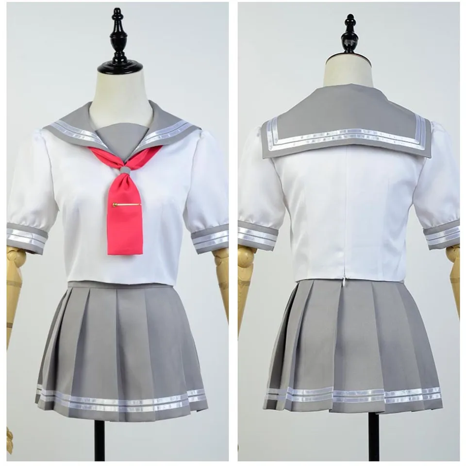 Love Live! Sunshine Cosplay Aqours Takami Chika Sailor Suit Cosplay Costume Anime School Cheerleading Halloween Party Dress|cosplay costume|cosplay costume animecostumes anime - AliExpress