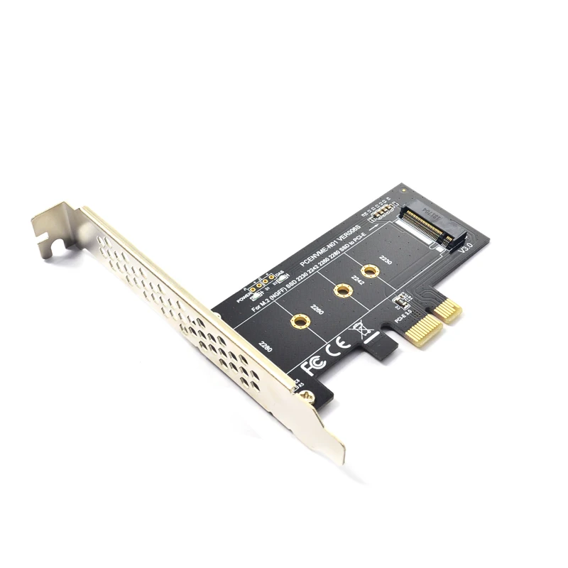 Adaptador PCIE a M2 PCI Express 3,0x1 A NVME SSD M2 PCIE Raiser 2230, 2242, 2260, 2280 M.2 SSD