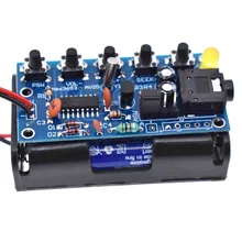 Беспроводной Стерео FM радио приемник модуль PCB DIY электронные комплекты 76 МГц-108 МГц