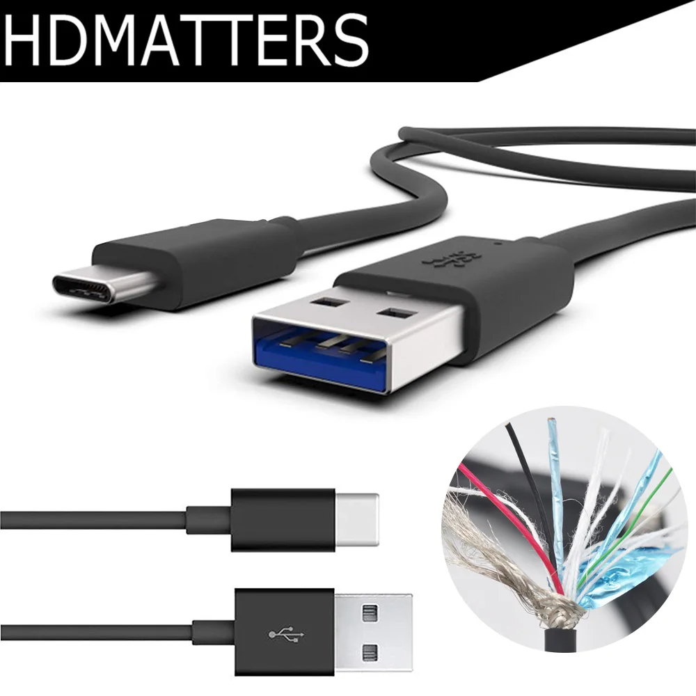 

USB 3.1 cable Gen2 10G 3A USB 3.0 USB-C to USB 3.0 A male fast charge&sync data cable 1.2M 4ft for type-C devices