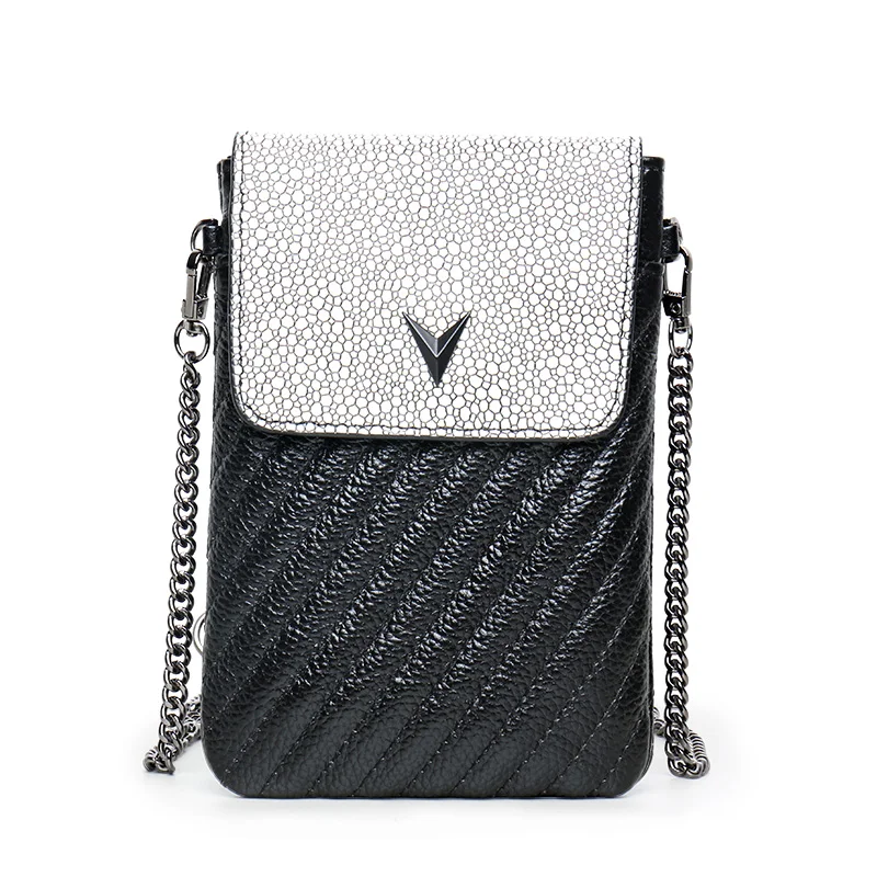 

Casual Mini Small Genuine Leather Mobile Phone Bag