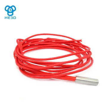 

HE3D 3Pcs 12V 40W Ceramic Cartridge Heater 6*20mm heating tube 1meter length for extruder hotend 3D printer part