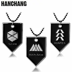 Орнамент игра Destiny Oddupational логотип кулон Цепочки и ожерелья Бусы Dog tag письмо шеи Кружева поклонников игры подарки