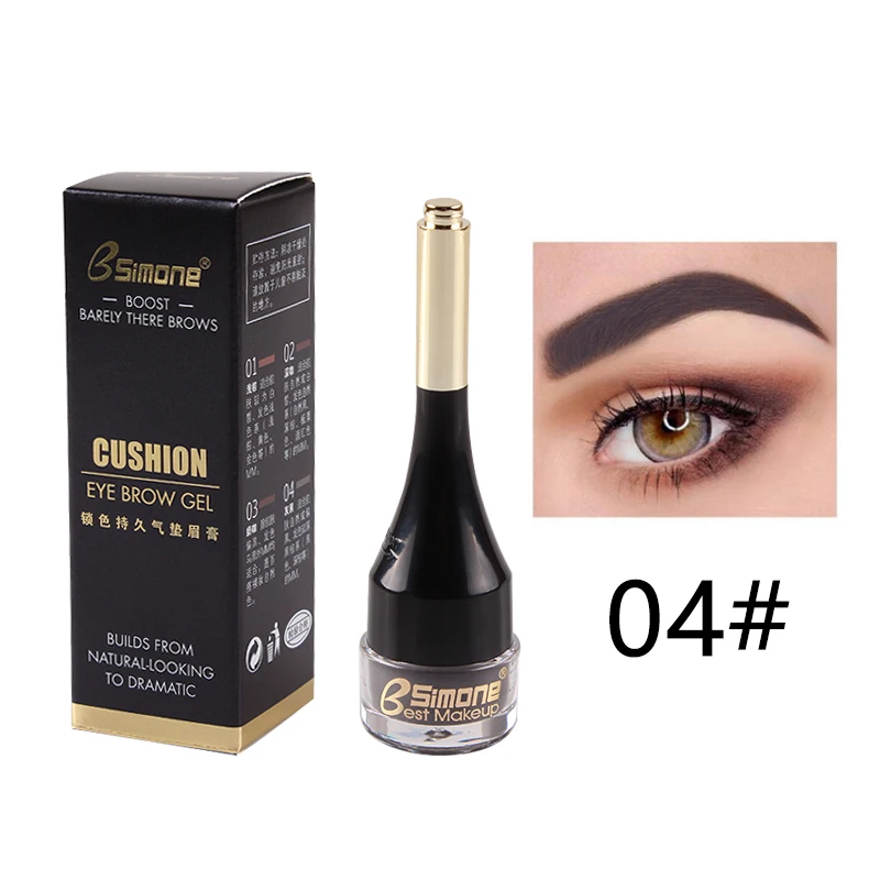 

Eyebrow pencil makeup eyebrow gel air cushion eyebrow cream lasting stereoscopic dyeing natural waterproof and sweatproof