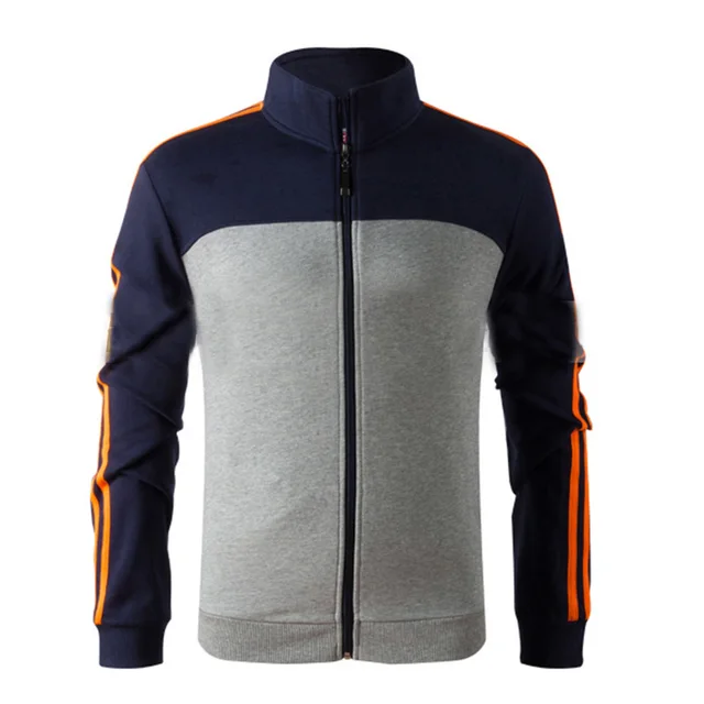 EU Winter Sports Jacket Soccer Jersey Windbreak Warm Sportwear Football