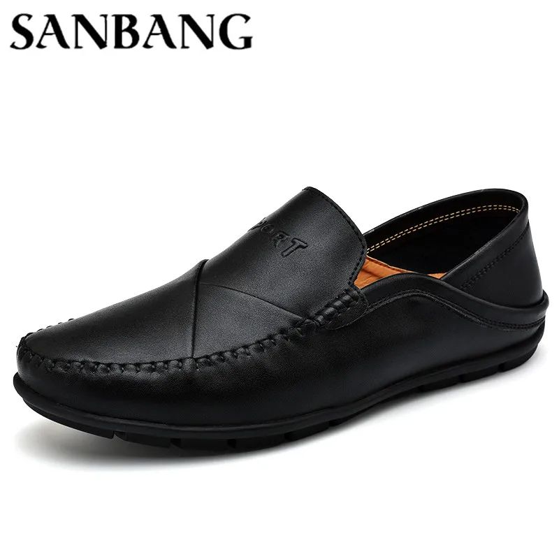 black summer loafers